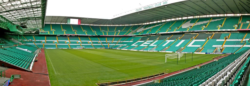 Celtic Park stadium in Glasgow